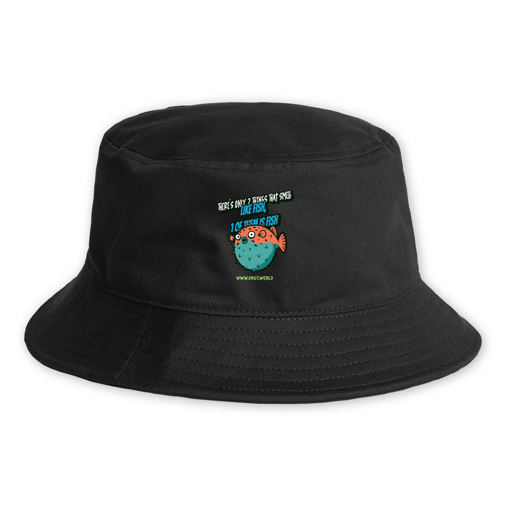 SMELLS LIKE FISH Bucket Hat