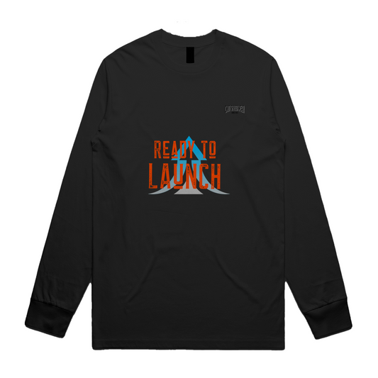 READY TO LAUNCH Unisex Long Sleeve Tee