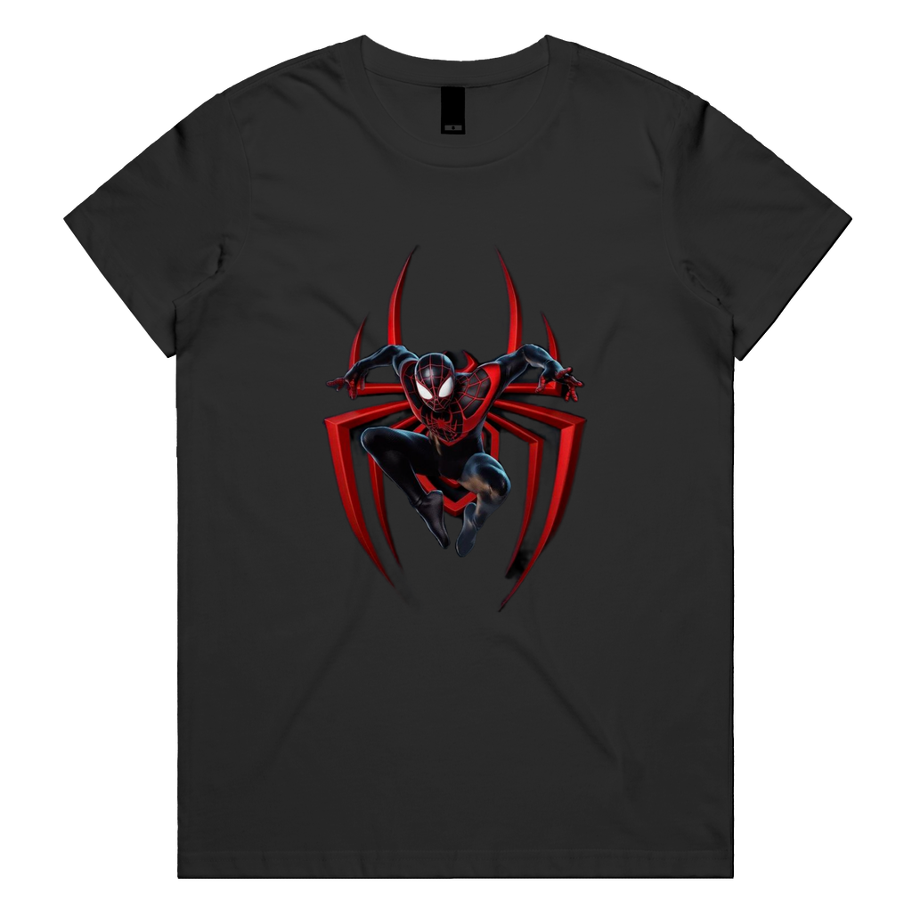 BLACK SPIDER Womens Tee