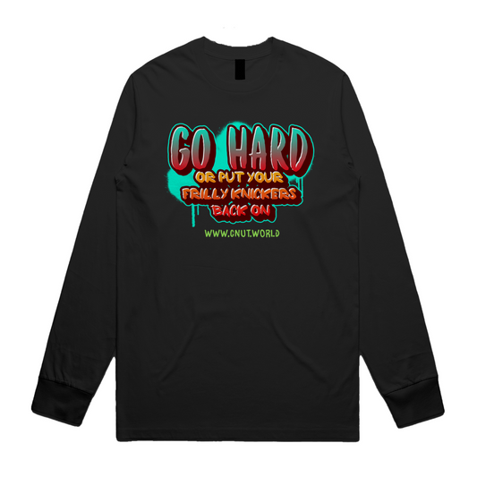 GO HARD ユニセックス長袖Tシャツ