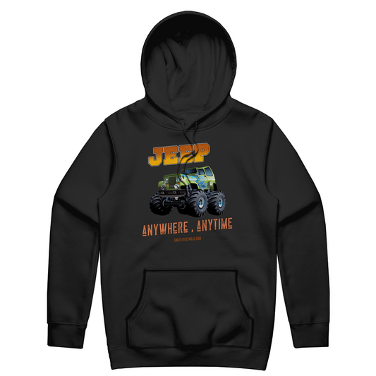 JEEP ANYWHERE ANYTIME Unisex Hoodie