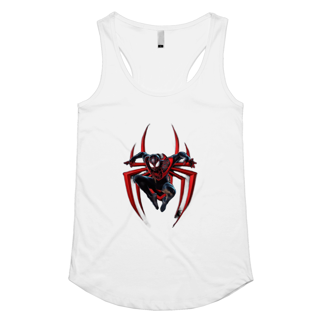 BLACK SPIDER Womens Racerback Singlet