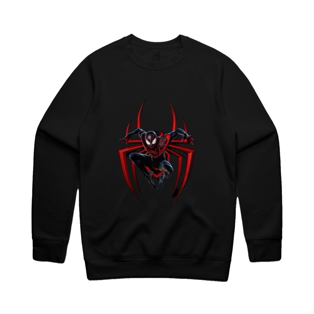 BLACK SPIDER Unisex Crewneck