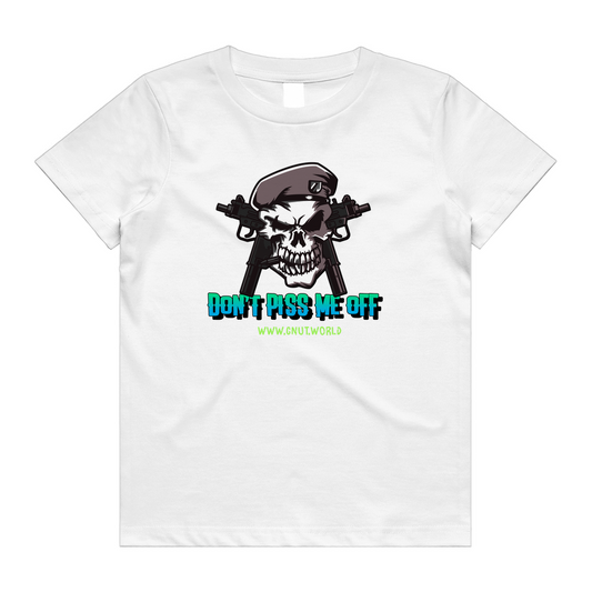 DON'T PISS ME OFF キッズ/ユース Tシャツ