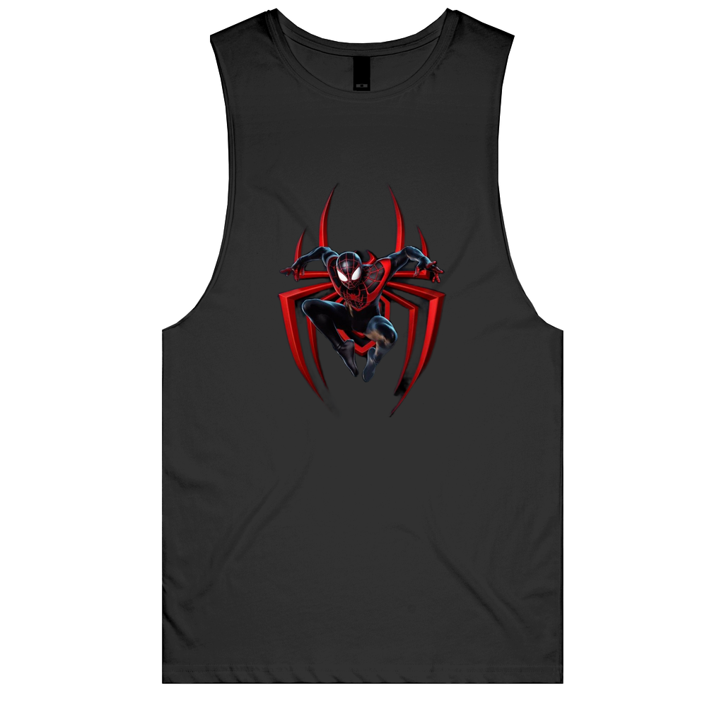 BLACK SPIDER Muscle Tee