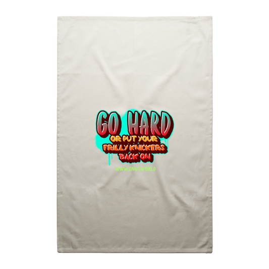 GO HARD ティータオル