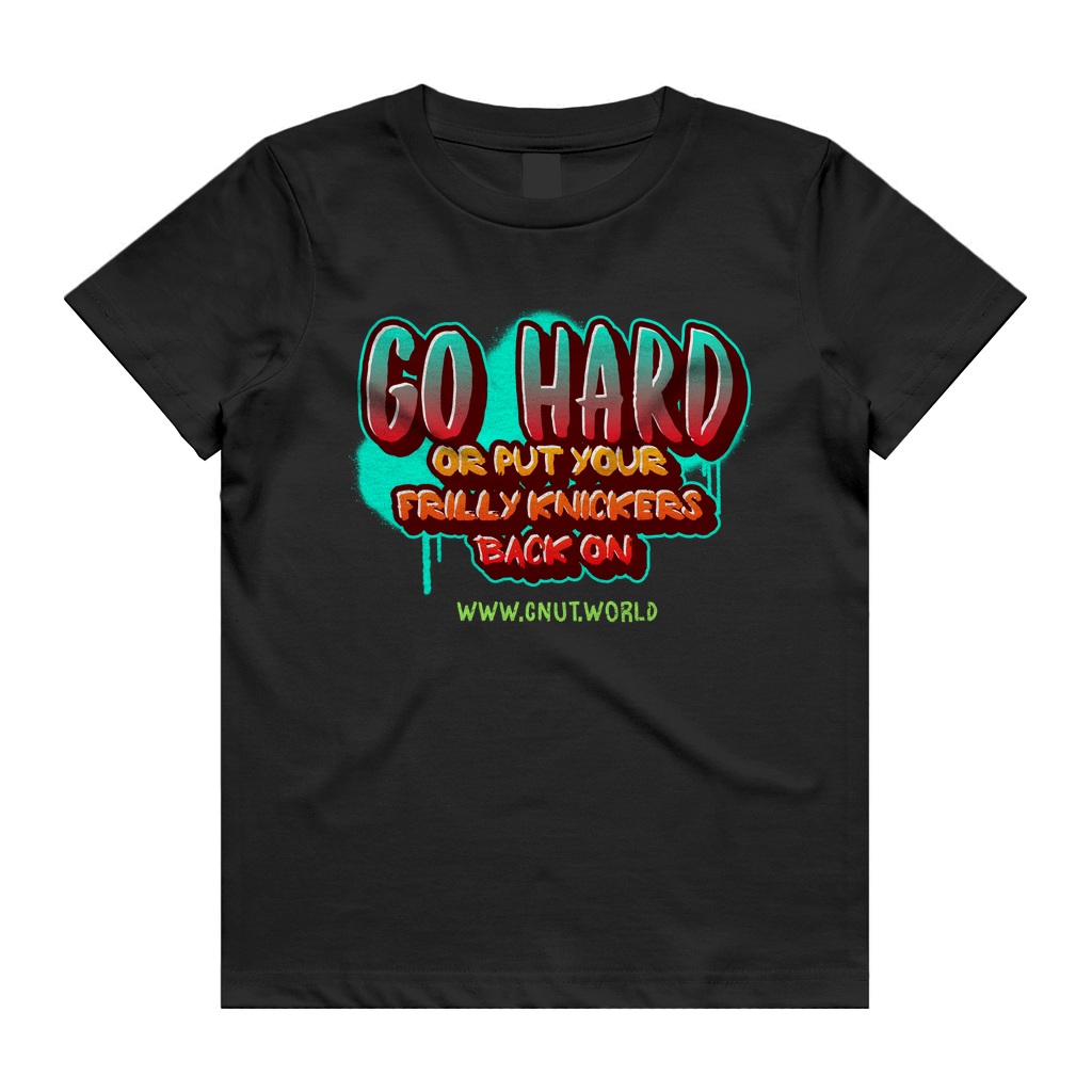 GO HARD キッズ/ユース Tシャツ