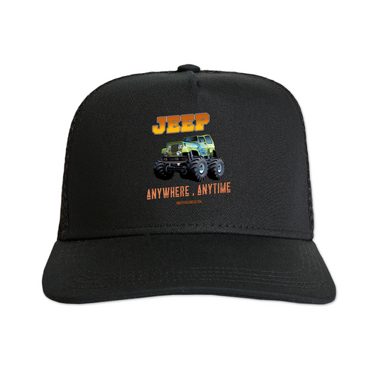 JEEP ANYWHERE ANYTIME Trucker Cap