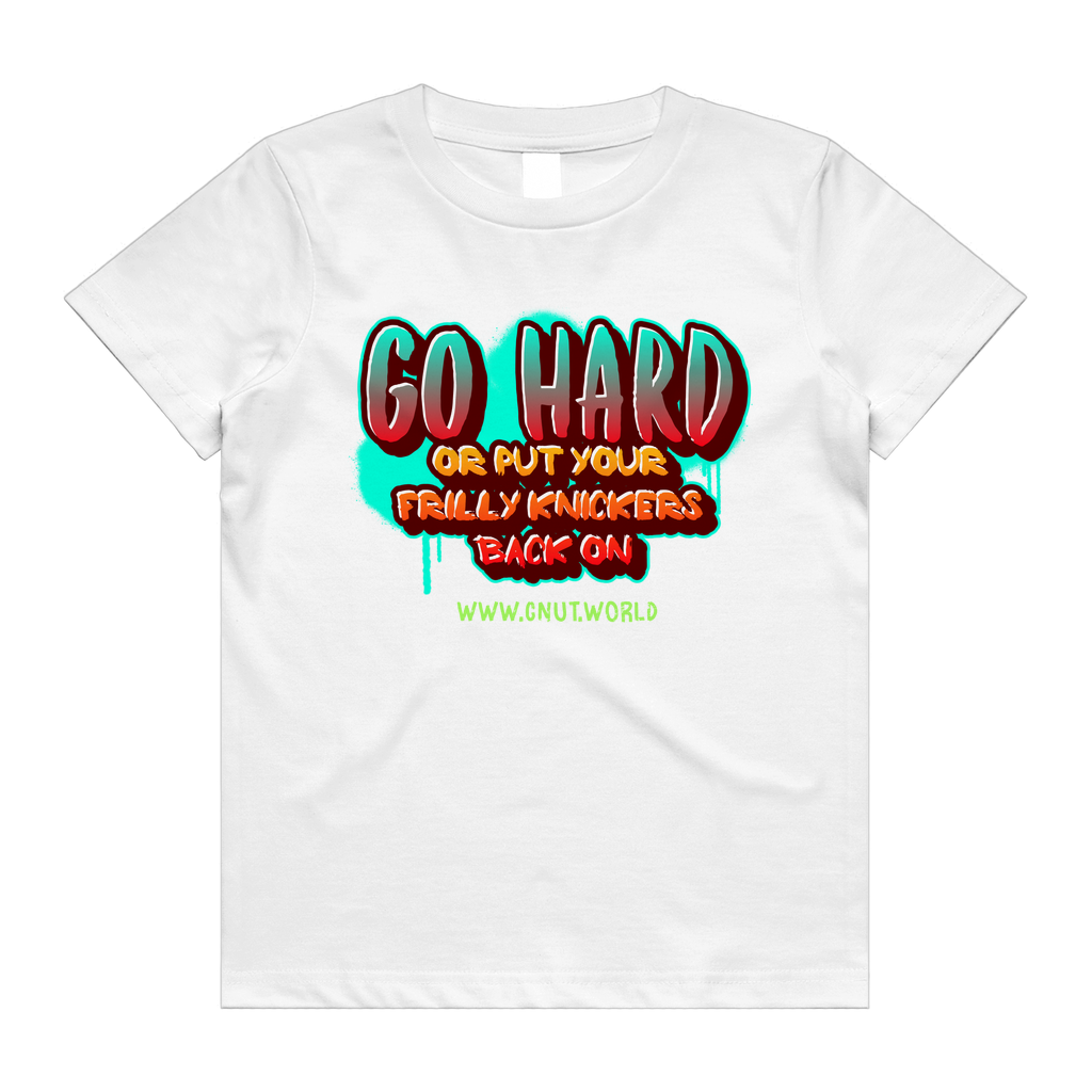 GO HARD キッズ/ユース Tシャツ