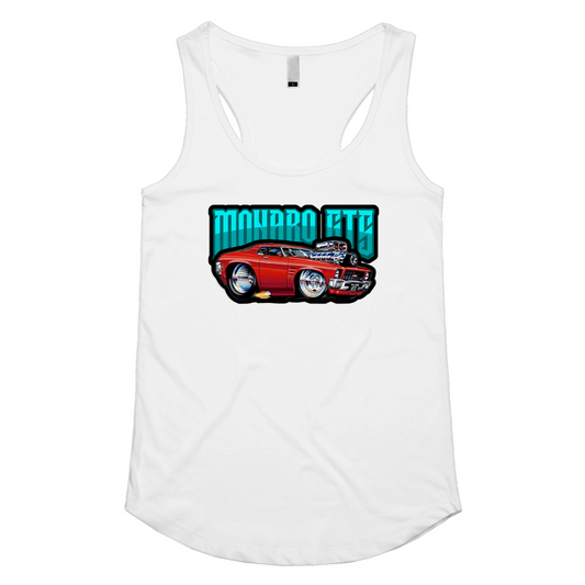 MONARO GTS CAR Womens Racerback Singlet